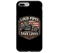 des tuyaux bruyants sauvent des Vies et embêtent Les voisins | Trike American USA Coque pour iPhone 7 Plus/8 Plus