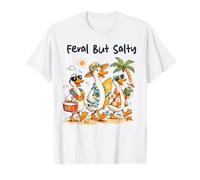 des Vacances d'été drôles à Goose Beach, Sauvage mais Mignonne T-Shirt