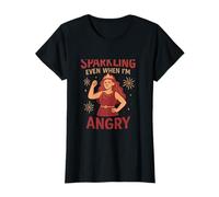 des vêtements de déesse féministe étincelants même Quand Je suis en colère T-Shirt