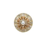 Des vêtements de toutes les couleurs avec des bout Sewing Pearls Button Pearl Rhinestone Buttons Multicolor 18-22mm Pack Of 20(Champagne,18mm)