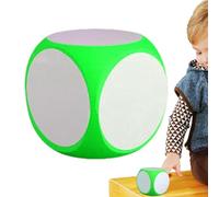 Dés vides à écrire - Cube d'histoire pour, Cube d'activité à Faire soi-même, Aide à l'enseignement, Jouet de Jeu pour, idéal pour Le Travail d'équipe et Les activités intérieures