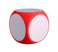 Dés Vierges à Faire soi-même, écriture/Effacement, Cubes de Jeu Vierges nettoyables Portables pour l ' enseignement en ffaçables à Sec à l ' extérieur pour Les Jeux de société