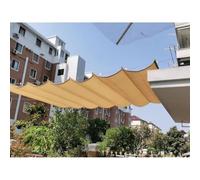 des voiles de Couverture Solaire, Voile d'ombrage rétractable Jaune, Plusieurs Tailles Disponibles(0.8x3m)