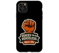 des Voix pour Les sans-Voix Pro-Life Unborn Pro Life Vintage Coque pour iPhone 11 Pro Max