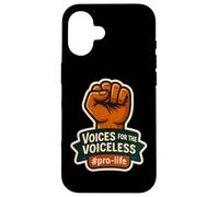 des Voix pour Les sans-Voix Pro-Life Unborn Pro Life Vintage Coque pour iPhone 16