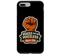 des Voix pour Les sans-Voix Pro-Life Unborn Pro Life Vintage Coque pour iPhone 7 Plus/8 Plus