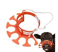 Désactiveur de tétée pour bovins | Équipement anti-tétée réutilisable et respirant - Pince Nez Désauteur Pour Veau | Pour la saison de vêlage printanier : agriculteurs, éleveurs, professionnels,