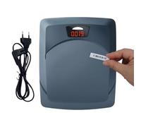 Désactiveur d'étiquettes molles et contrôleur de sécurité 2-en-1 à 58 kHz AM - Indication sonore et lumineuse, Affichage du décompte, Volume sonore et Sensibilité Réglables, Prise de courant