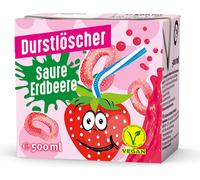 Désaltérant Fraise acidulée goût pétillant et fruité 500ml