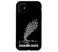Désarmez la Haine de la Paix Motif colombes Anti-Violence Coque pour iPhone 11