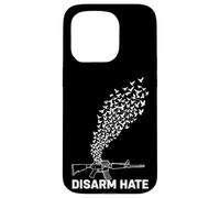 Désarmez la Haine de la Paix Motif colombes Anti-Violence Coque pour iPhone 15 Pro