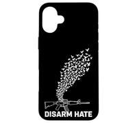 Désarmez la Haine de la Paix Motif colombes Anti-Violence Coque pour iPhone 16 Plus