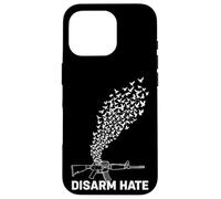 Désarmez la Haine de la Paix Motif colombes Anti-Violence Coque pour iPhone 16 Pro