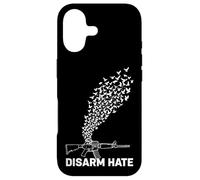 Désarmez la Haine de la Paix Motif colombes Anti-Violence Coque pour iPhone 17