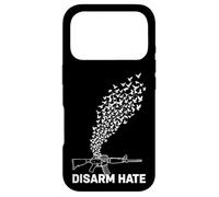 Désarmez la Haine de la Paix Motif colombes Anti-Violence Coque pour iPhone 17 Pro