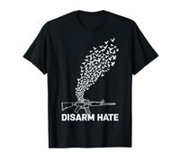 Désarmez la Haine de la Paix Motif colombes Anti-Violence T-Shirt