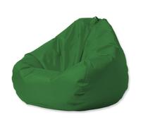 DESAV Housse de pouf poire (sans remplissage, housse uniquement), pouf flottant Oxford imperméable pour jardin, plage, camping, natation, vert, taille L