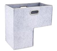 d'escalier pliable | Grand de rangement en feutre pour escaliers de 40,6 cm, solution de rangement élégante pour escaliers