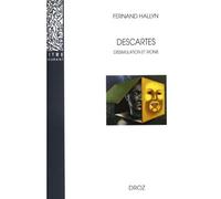 Descartes Dissimulation et ironie - Fernand Hallyn - Droz - broché - Etude