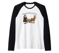 Descartes Philosophie Avant Le Cheval Jeu de Mots drôle Manche Raglan