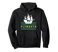 Descendant Mayflower Le Navire de Plymouth Angleterre ou USA Sweat à Capuche