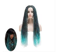 Descendants 2 Uma Cosplay perruque tressée synthétique mode Costume perruques pour les femmes
