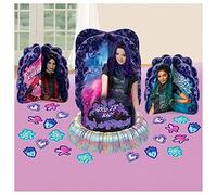 Descendants 282359 Lot de 23 pièces de centre de table 3D avec franges en aluminium