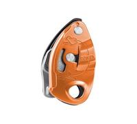 Petzl Assureur GRIGRI – Blocage assisté par came – Cordes dynamiques 8,5–11 mm – Rouge/Orange