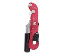 Descendeur auto-freinant pour cordes de 9 à 13 mm d'escalade grotte en rappel Rouge