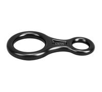 Descendeur Figure 8 - SURENHAP - 35KN - Alliage Magnésium-Aluminium - Noir - Escalade