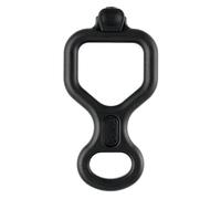 Petzl Huit Antibrulure Belay Device Taille unique Noir