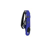 Descente pour la spéléologie Petzl Stop avec freinage assisté bleu