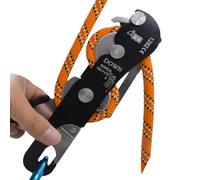 Descenso de parada de escalada Rappel, Descenso de escalada | Controles Descenso - Dispositivos de aseguramiento de rappel con bloqueo automático, descensor con controles manuales, accesorios