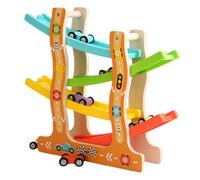 Descente automatique : ensemble de jeu montesori en mouvement, chemin sur route rapide, collection de pistes de transport sur roues | Formation sur la coordination de la croissance cognitive, activité