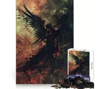 Descente éthérée des Anges Puzzle Adulte 1000 pièces Développement cérébral Activité de Loisirs Nettoyage et Joie de Noël (38x52cm)