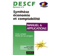 Descf Epreuve N° 2 Synthese Economie Et Comptabilite. Manuel Et Applications