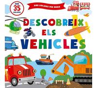 Descobreix els vehicles: Contes infantils amb solapes - 1 a 4 anys