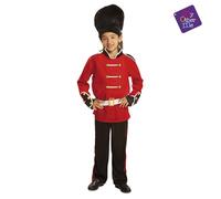 Desconocido 200938 Policía Child English Guard Costume, Multicoloured, 7-9 años