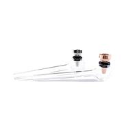 Desconocido Lot De 2 Pipes Pour Fumer - Pipe En Verre À Pyrex Élégante Et Esthétique Herbes