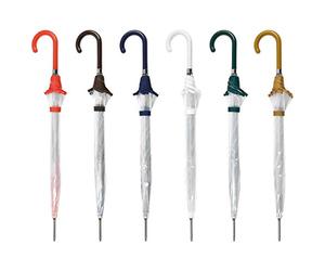 Desconocido Parapluie automatique C-Collection 429 Transparent Ø 93 cm Longueur