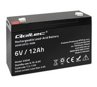 Desconocido Qoltec 53048 AGM Battery | 6 V | 12 Ah