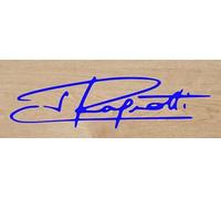 Desconocido Vinyle de coupe autocollant Firma Ragnotti 12 x 3 cm (Bleu foncé)