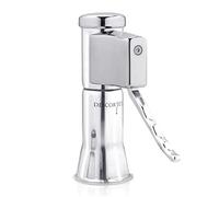 Descorjet - Ouvre-Bouteille de Cava et de Champagne | Tire-Bouchon Professionnel pour Vins Mousseux | Facile à Utiliser, Élégant et Breveté pour Sommelier (Silver)