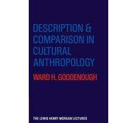 Description and Comparison in Cultural Anthropology