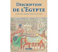 DESCRIPTION DE LEGYPTE-TRILINGUE