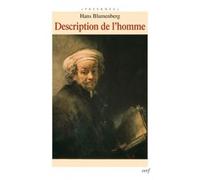 Description de l'homme - Hans Blumenberg - Cerf - broché - Essai