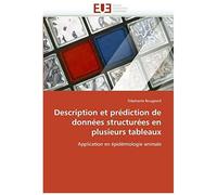 Description Et Prédiction De Données Structurées En Plusieurs Tableaux