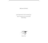 Description sans domicile Edition bilingue français-anglais - Wallace Stevens - Unes Eds - broché - Poésie