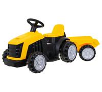 description2025 : première Batterie Tracteur + remorque - jaune Véhicule électrique Condition : Nouveau, Caractère : aucun, Marque : Ramiz, Age de l'enfant : 3 ans +, Couleur : jaune, Longueur du véhi