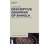 Descriptive Grammar Of Bangla
